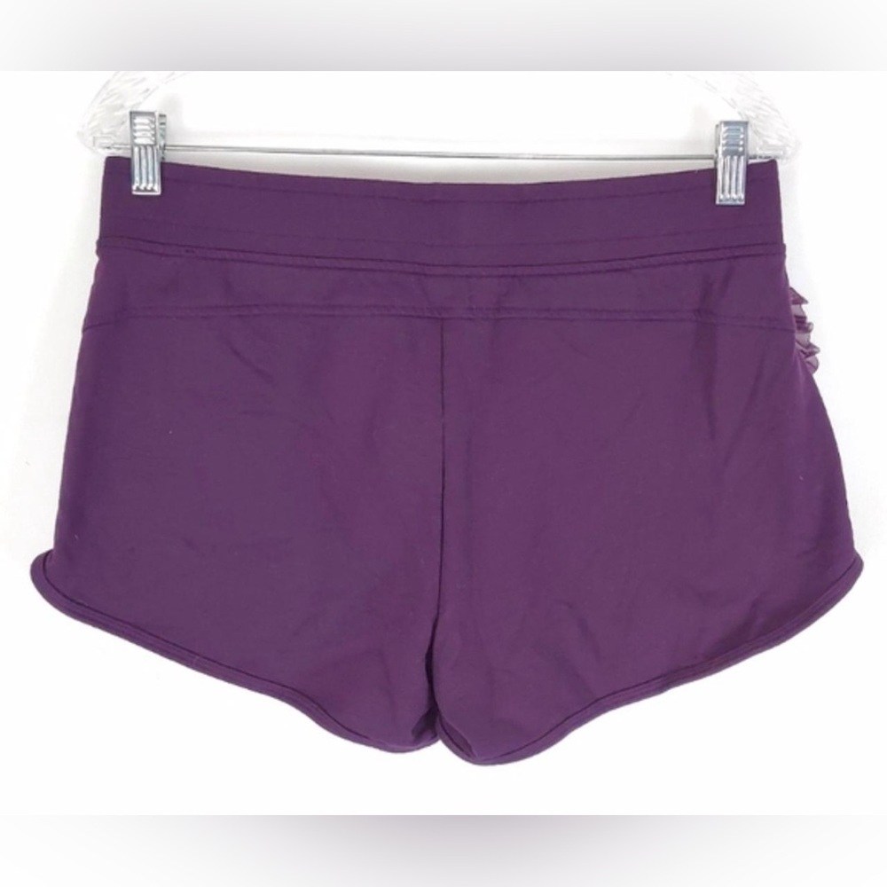 Victoria Secret Sport Medium Rise Drawstring Ruffle Shorts Size Medium N… - Picture 3 of 14